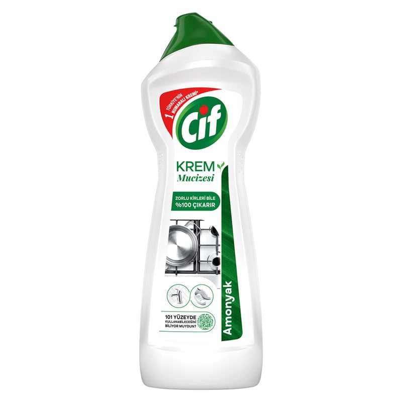Cif Krem Amonyaklı Yüzey Temizleyici 750 ml