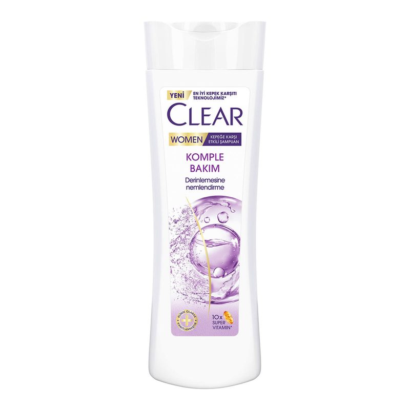 Clear Women Kepeğe Karşı Etkili Komple Bakım Şampuan 350 ml