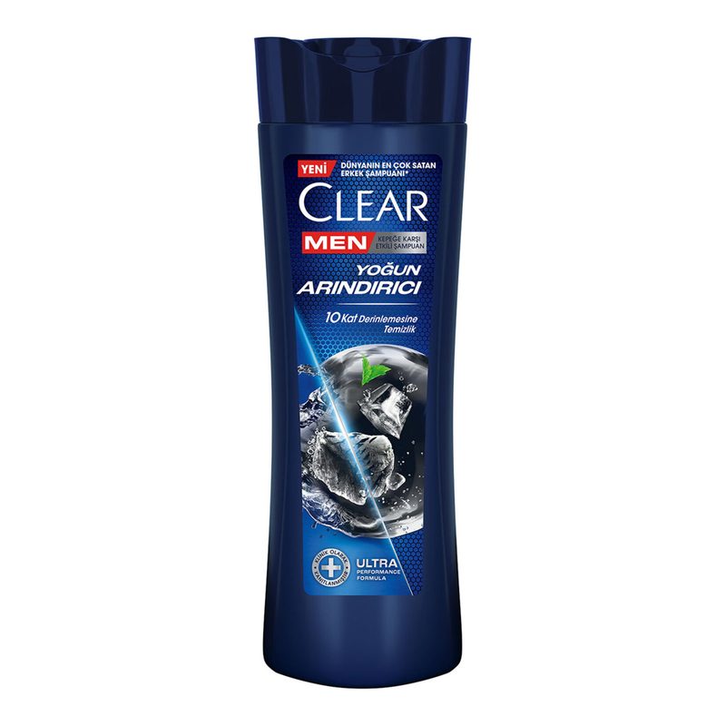 Clear Men Kepeğe Karşı Etkili Yoğun Arındırıcı Kömürlü Şampuan 350 ml