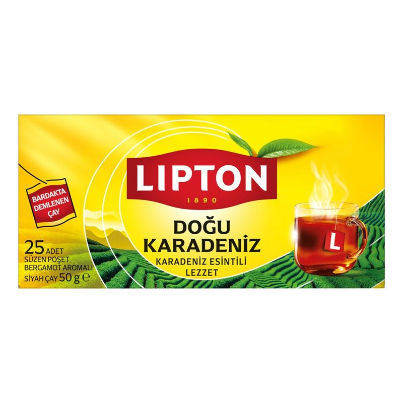 Lipton Doğu Karadeniz Bardak Poşet Çay 25'li
