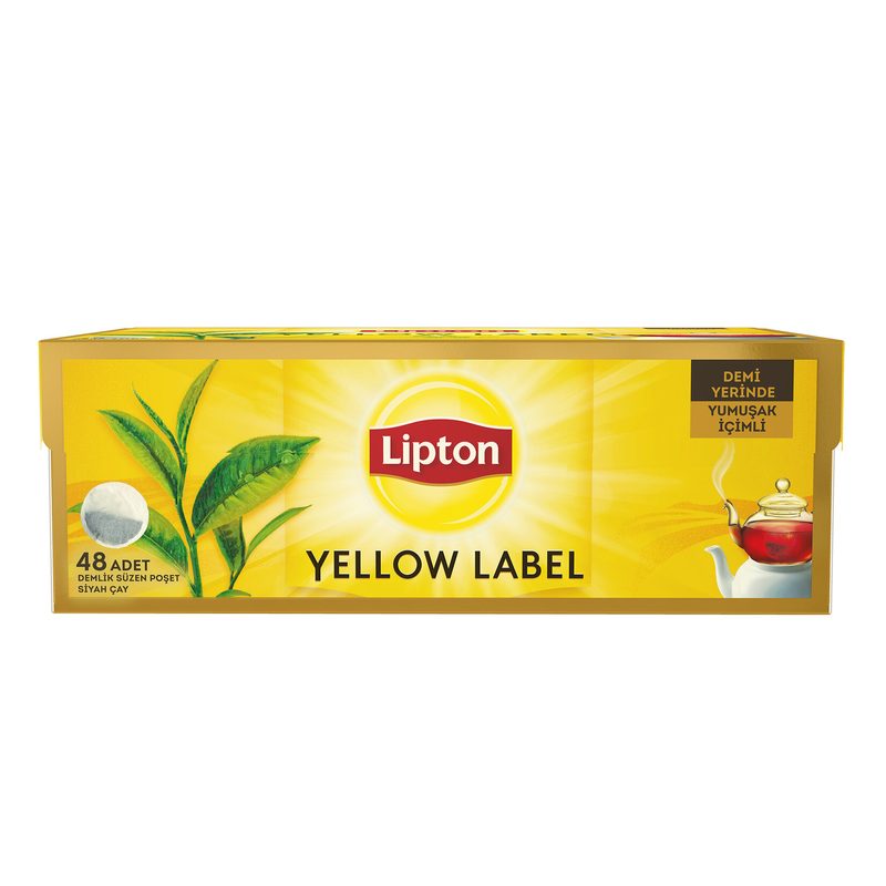 Lipton Yellow Label Demlik Poşet Çay 48'li