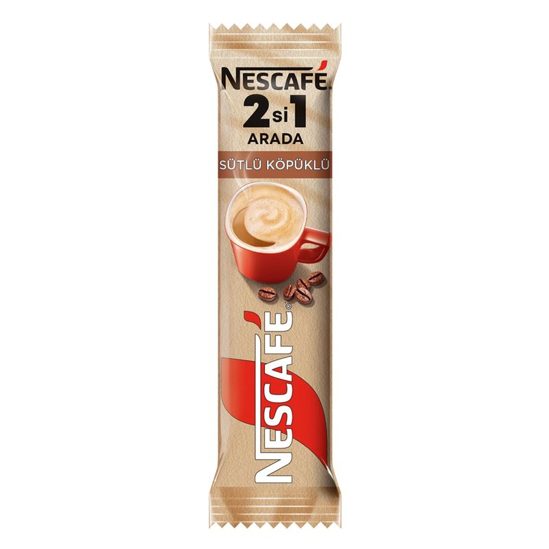 Nescafe 2'si 1 Arada Sütlü Köpüklü 10 G