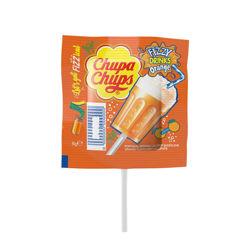Chupa Chups Fizzy Drinks Lolipop 15 G